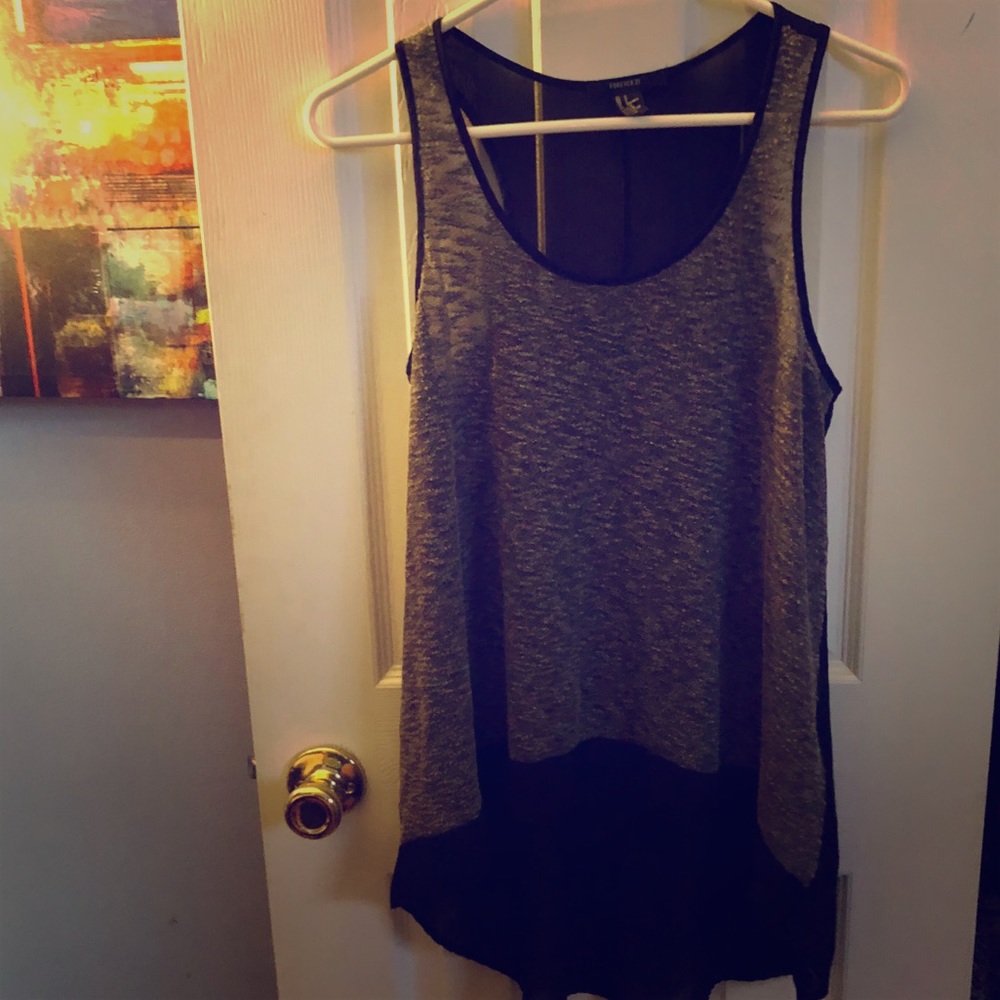 🔹FIRM🔹 Hi-Lo Tank Top